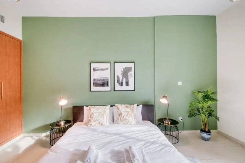 Chic Ensuite Flat - 10min From Palm Jumeirah - Hotel in ดูไบ - Photo 1