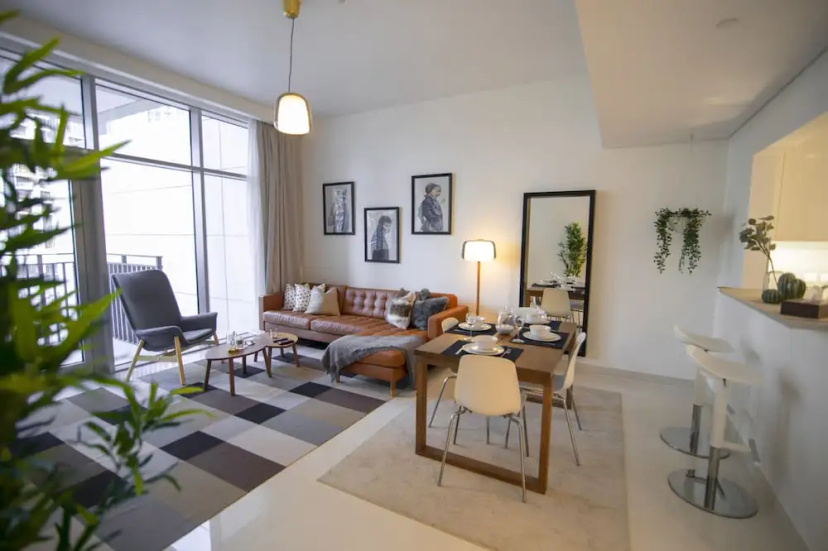 Elegant Apt With Balcony Minutes from Burj Khalifa — отзывы гостей и цены