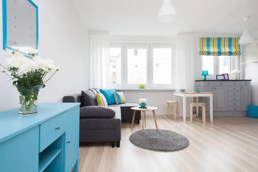 Turquoise Studio Zelazna — отель с удобствами в Варшаве