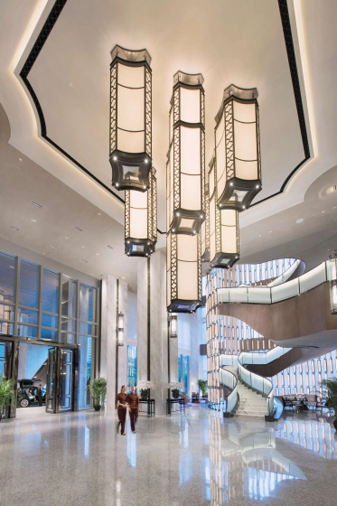 Conrad Guangzhou — отель с удобствами в Гуанчжоу