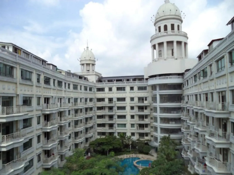 Fu Qian Ming Tai Service Apartment — отель с удобным расположением в Гуанчжоу