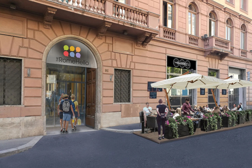 The RomeHello - Hostel — отель с удобным расположением в Риме