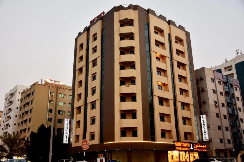 Midtown Furnished Apartments — отель с удобным расположением в Аджман