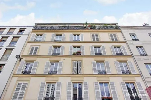 Cmg Cosy Apartment Ourcq - Jean Jaurès 6P-2Br — отель с удобствами в Париже