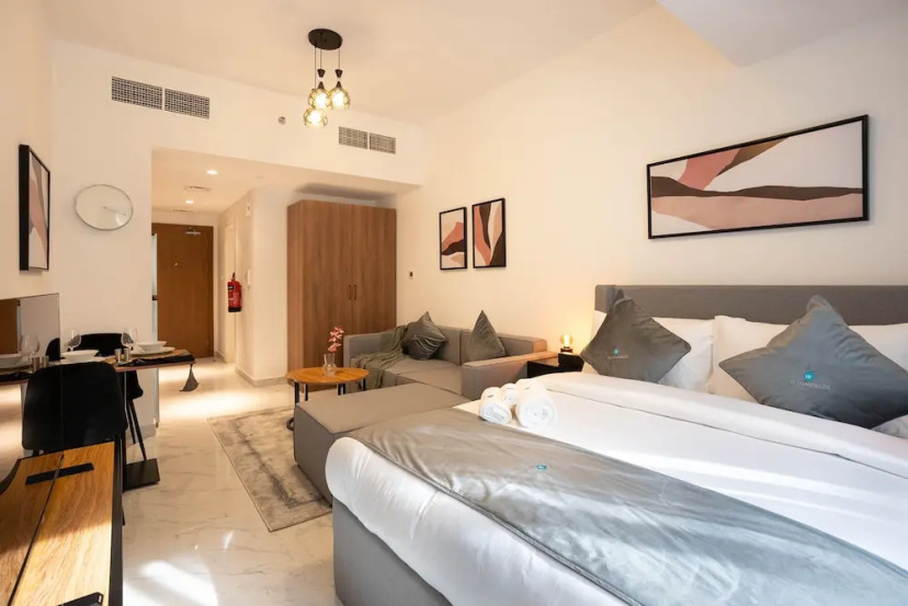 Spacious Studio in Oasis 714 — комфортный отель в Абу