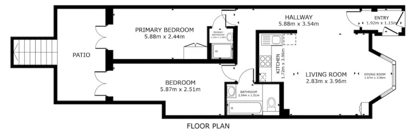 Spacious Clapham Junction Apartment — отзывы гостей и цены