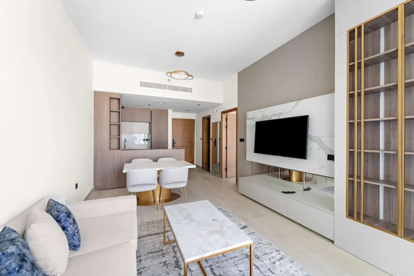 Цены на Elegant 1 Bedroom in Arjan With Pool gym Game Room в Дубае