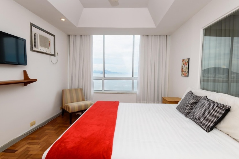 View of Copacabana Beach A1103 — забронировать отель в Рио