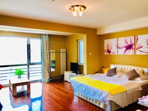 Huahaiquanpan Holiday Apartment — отель с удобствами в Пекине