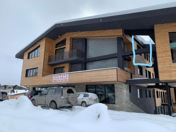 Апартаменты Roshka 2 BD apart 501 — отель с удобным расположением в Гудаури