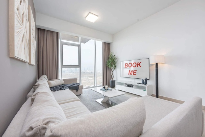 Sophisticated 1 Bedroom Apartment in Bloom Tower B — отель в Дубае, Объединенные Арабские Эмираты