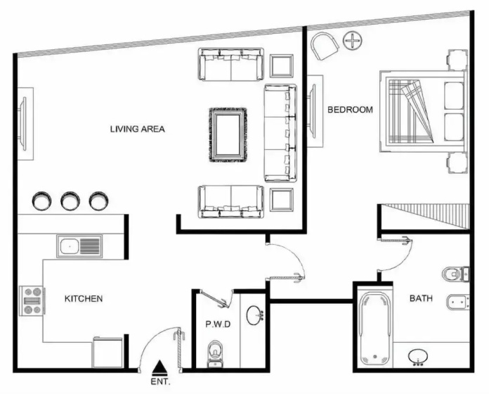 LUX The Voleo Canal View Suite — забронировать отель в Дубае