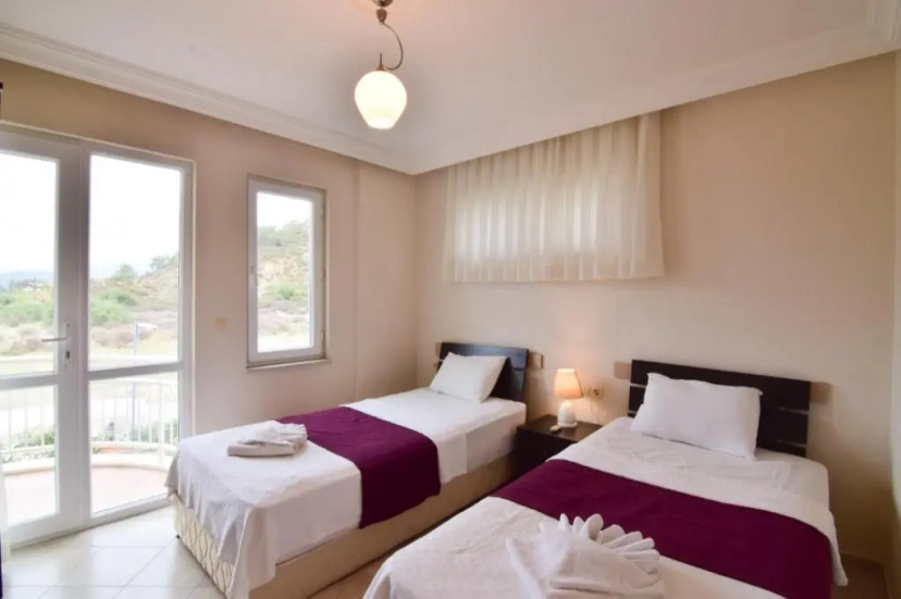 Beachfront Seaview 3 Bedroom Apartment Seahorse 8 — комфортный отель в Фетхие