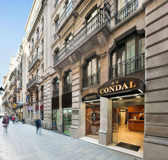 Hotel Condal — отель рядом с интересными местами в Барселоне