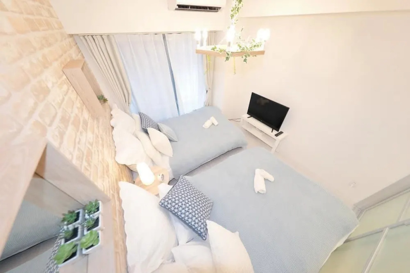 Premier in Land Mark Ebisu Osaka 402(187-1) — отель с удобствами в Осаке