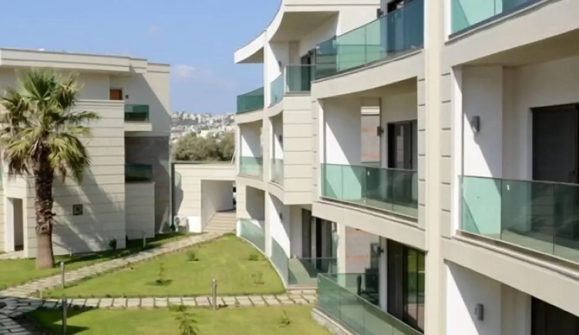 Gumbet Bardakci Residence 1 Bedroom — отель с удобствами в Бодрум