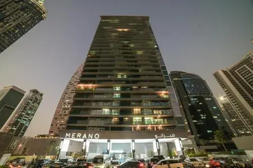 Luton Vacation Homes - Damac Maison Studio, Canal View — отель с удобствами в Дубае
