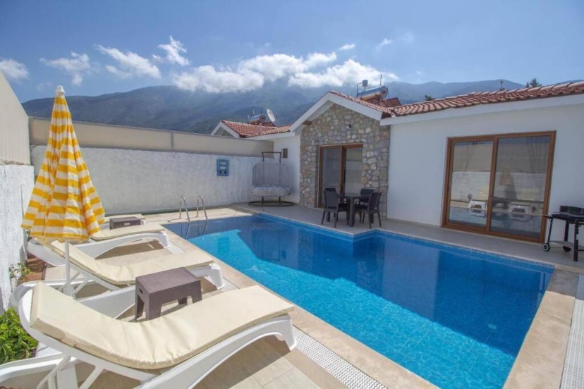 Likya Labis 2+1 Villa, Özel Havuzlu, Fethiye — комфортный отель в Олюдениз