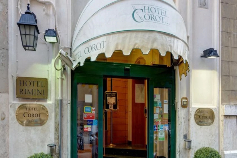 Hotel Corot — отель с удобным расположением в Риме
