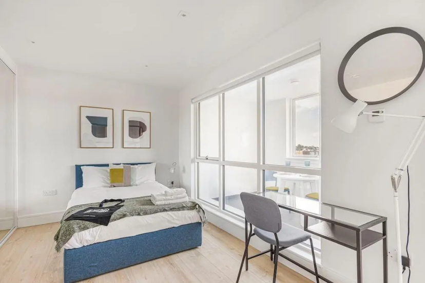 Brightly - 1 Bed Wembley Stadium — отель с удобствами в Лондоне