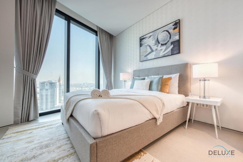 Posh 1BR at The Address Residences in JBR by Deluxe Holiday Homes — комфортный отель в Дубае