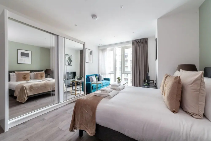 The Wandsworth Luxury Studio — отель с удобствами в Лондоне