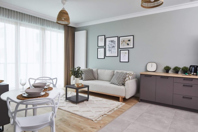 Metro Imielin 8th Floor Apartment — отель с удобствами в Варшаве