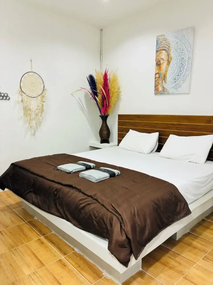 Apartment Wat Sawang Arom 35 — отель с удобствами в Кохе