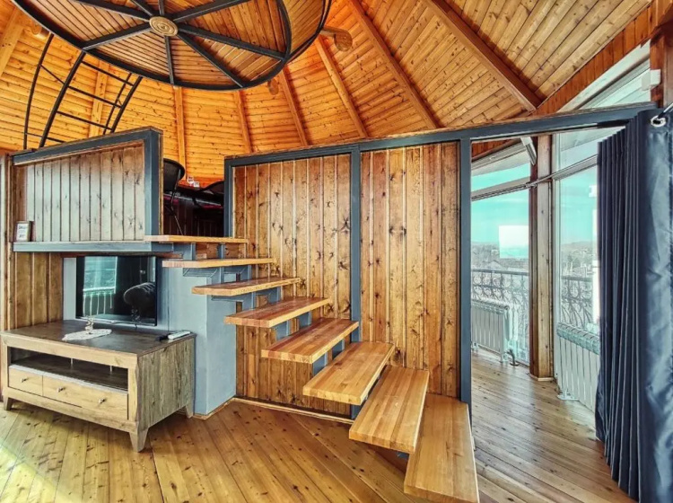 Luxury apartments in the foothills of the Zailiyskiy Alatau — отель с удобствами в Алматы