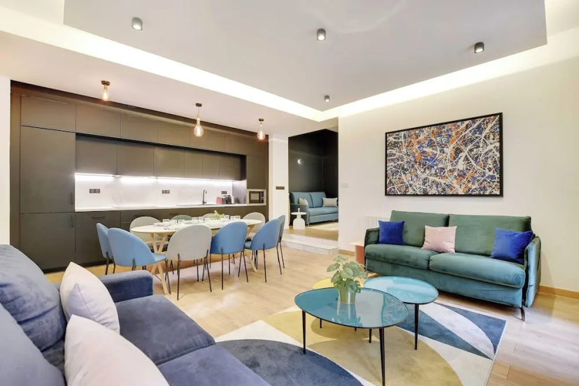 Spacious Apartment - 2b/10p - AC - Marais — забронировать отель в Париже