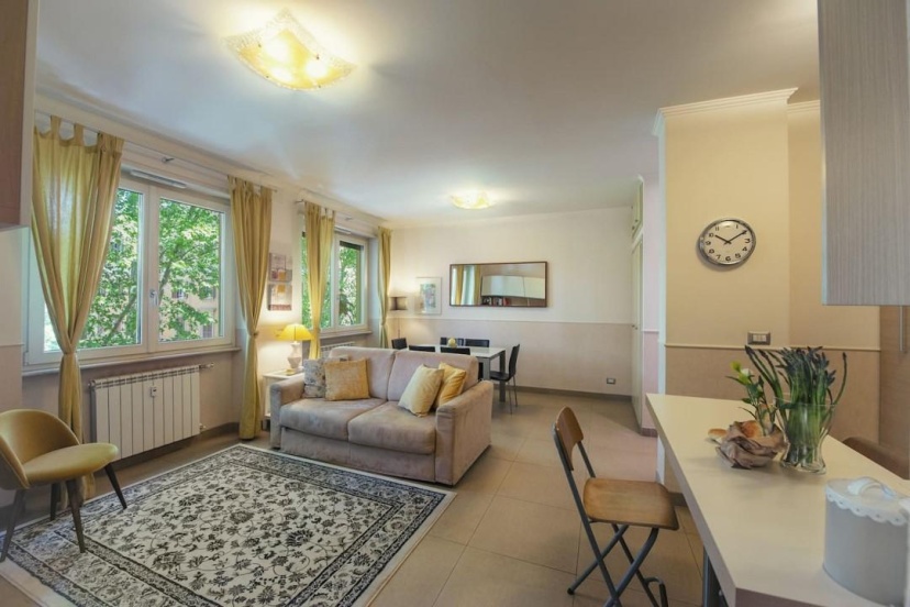 Sleek Apt in Testaccio near Ostiense train station — отзывы гостей и цены