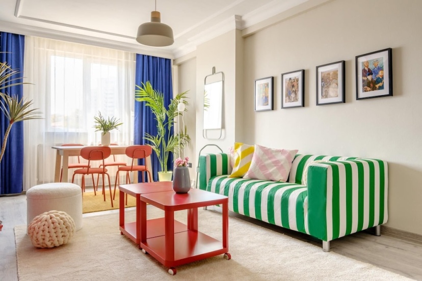 Цены на Vibrant Duplex With Terrace 2 min to Cevahir Mall в Стамбуле