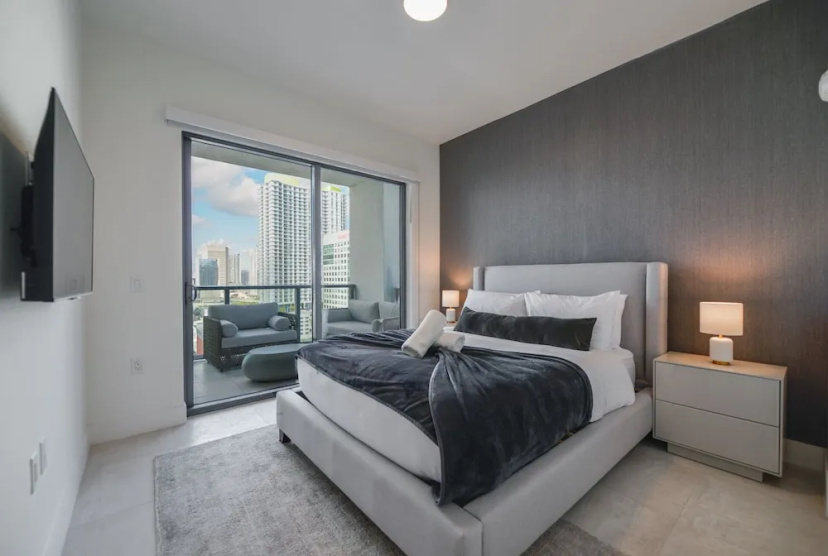 Prime location Luxury Condo at brickell — отель с удобствами в Майами