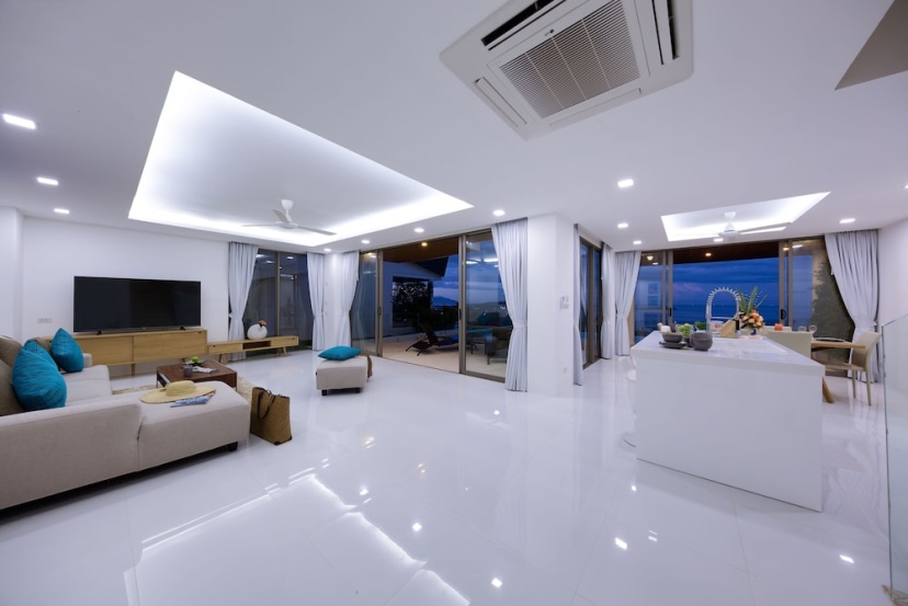 Amazing Seaview 3 Bedroom Villa Flora — комфортный отель в Кохе