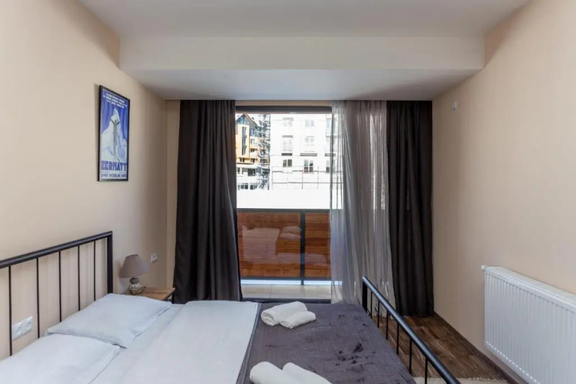 Studio Apartment in Twins Gudauri project — отель с удобным расположением в Гудаури