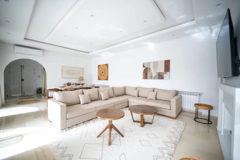 Modernity Villa Exceptionnelle Hammamet Centre — отель с удобствами в Хаммамете