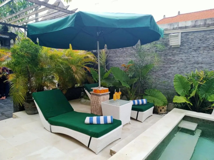 Villa Filo's Paradise Pool n Spa. Seminyak — отель с удобствами в Кута