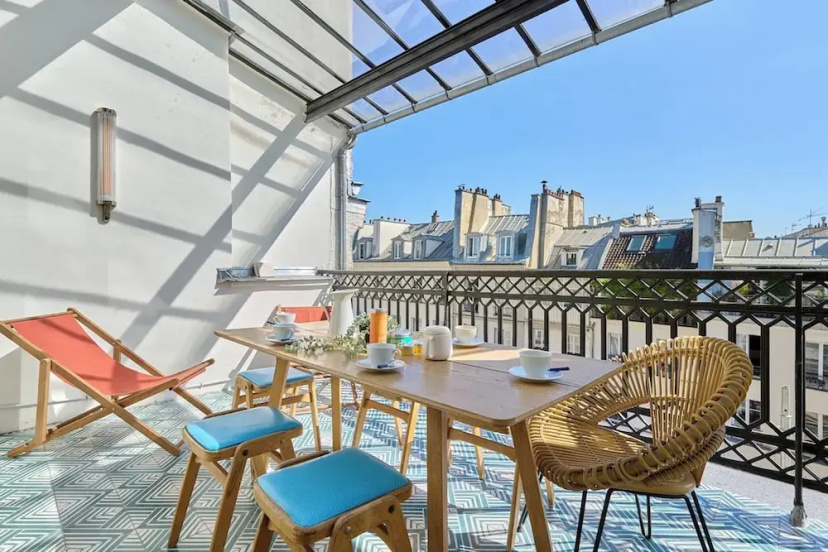 Wonderful Apartment Terrace Center of Paris — отель в Париже, Франция