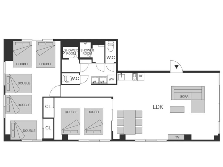 Inove Villa Osaka 3 — отель в Осаке, Япония