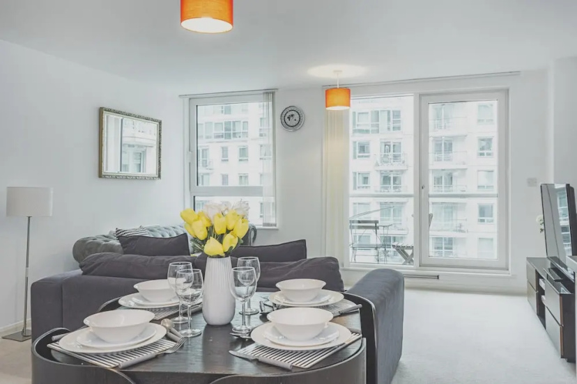 Apartment With 2 Bedrooms in London, With Furnished Balcony and Wifi — отель в Лондоне, Соединенное Королевство