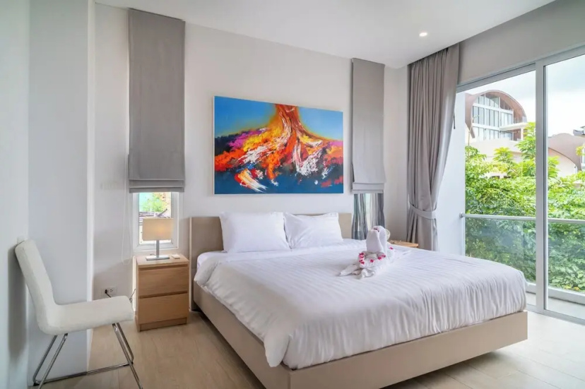 2bedroom TopFloorSeaView apartment KBR39 — отель с удобным расположением в Кохе