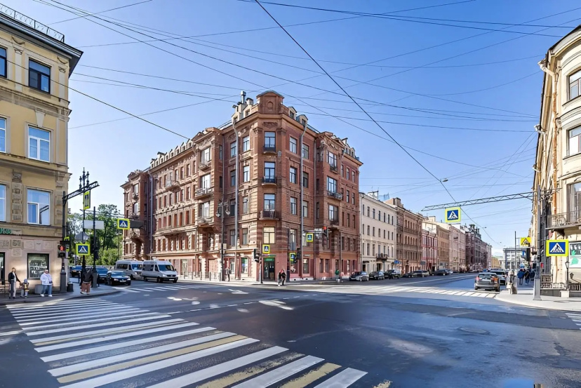 Метры в центре на улице Жуковского 21 — отель с удобствами в Санкт-Петербурге