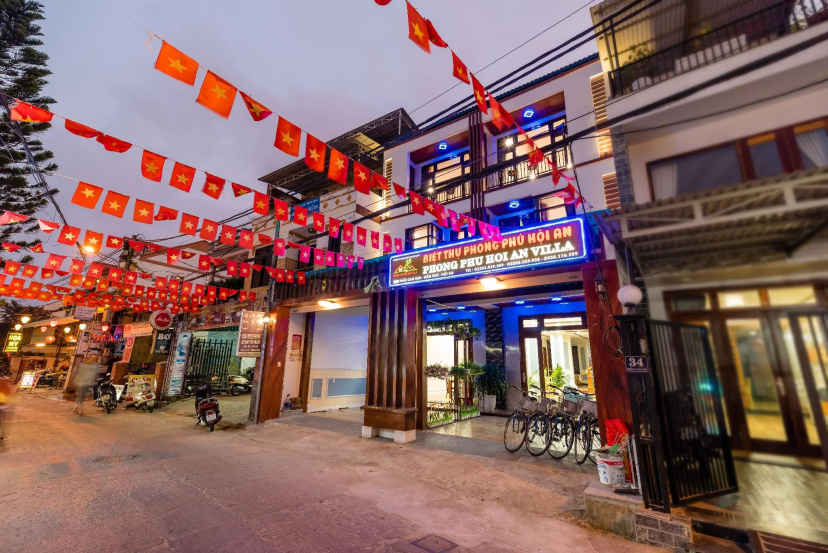 Phong Phu Villa Hoi An — отель с удобствами в Дананге