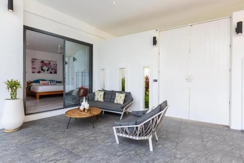 Lady Blue Villa 3 Bedrooms 500M From The Beach — забронировать отель в Кохе