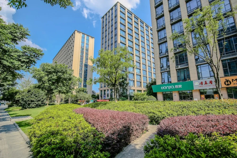 Hangzhou Ximi Service Apartment — отель с удобствами в Ханчжоу