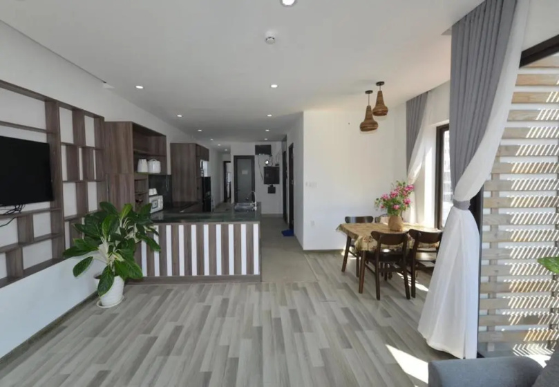 Two-Bedrooms - POOL SEA VIEW - 6A - BLUE SEA APARTMENT — отель с удобным расположением в Дананге