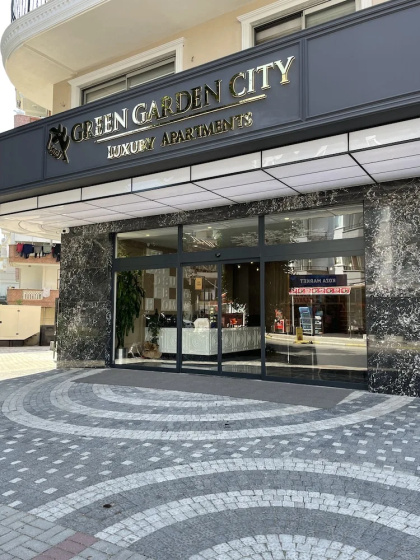 Green Garden City Luxury Apart — отель с удобствами в Аланье