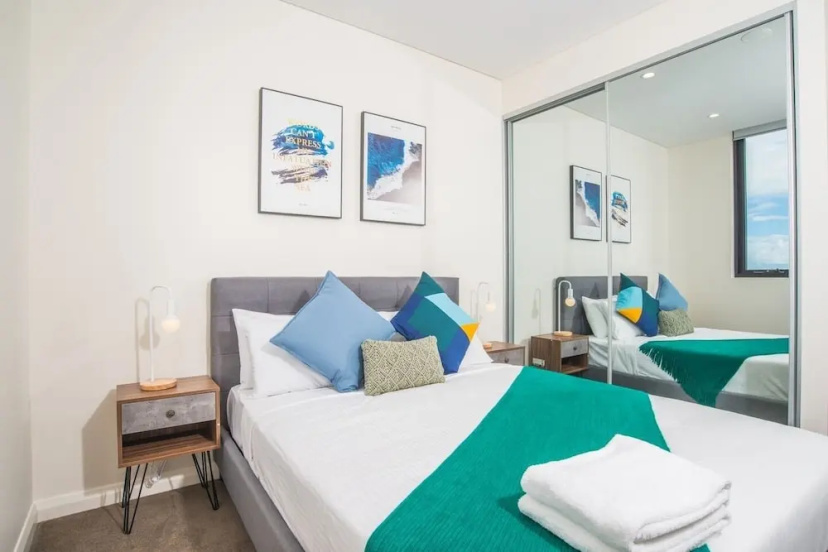 Refreshing 2bed2bath APT in Up&coming Liverpool — комфортный отель в Сиднее