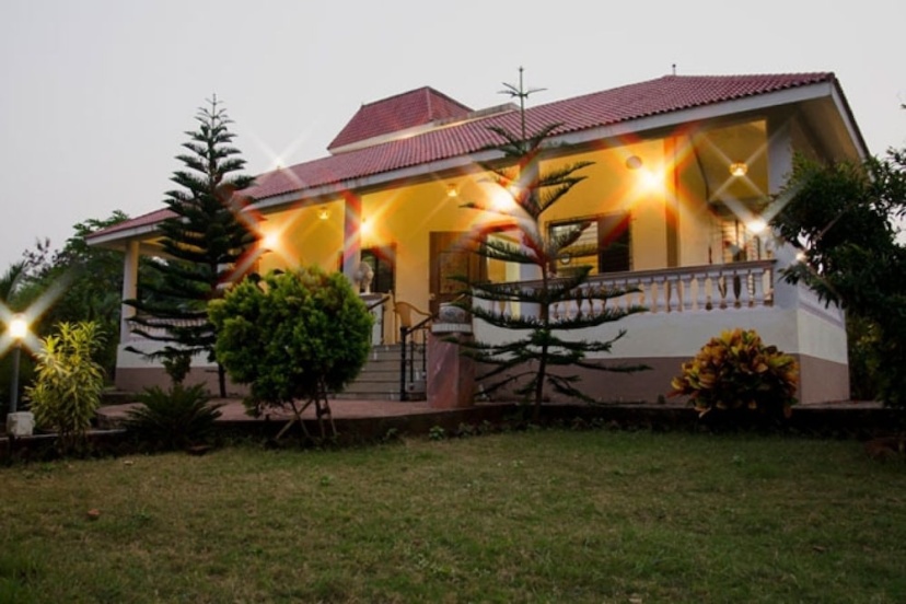 GuestHouser 2 BHK Villa in Manori - 1f52 — отель с удобствами в Мумбаи