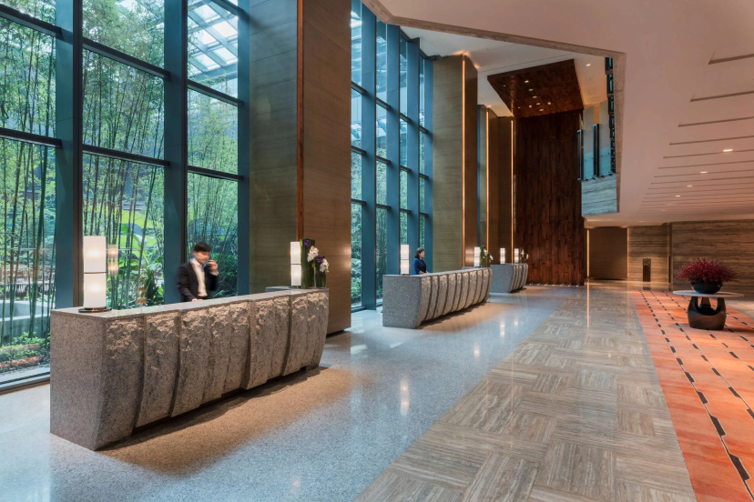 Hyatt Regency Shanghai, Wujiaochang — отель с удобствами в Шанхае